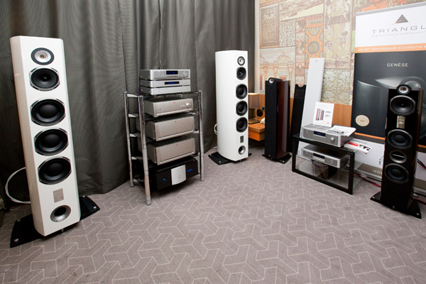 Выставка Moscow Hi-End Show 2012. Tria Inernational Ltd.